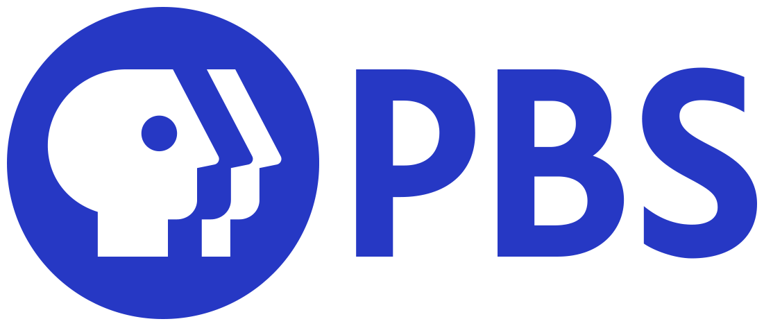 PBS logo in blue