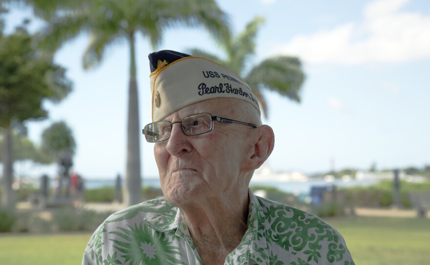 Everett Hyland Pearl Harbor Attack Survivor in PBS documentary Sakura & Pearls: Healing from WWII by G. K. Hunter